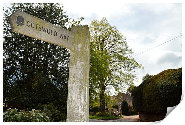  The Cotswold Way Print by WrightAngle Photography