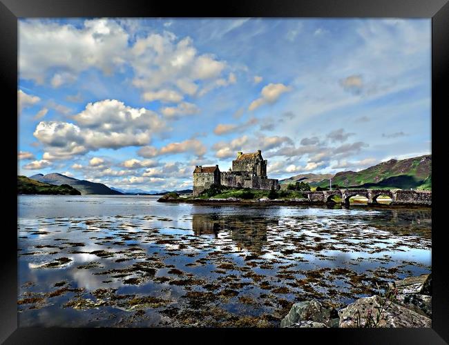Majestic Eilean Donan Castle Framed Print by Andy Smith