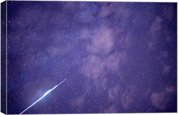  Shooting Star Canvas Print by Laura Kenny