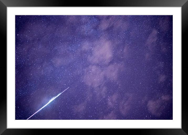  Shooting Star Framed Mounted Print by Laura Kenny