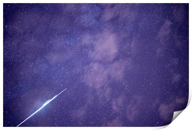  Shooting Star Print by Laura Kenny