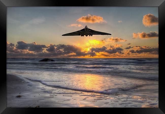 Vulcan Light Framed Print by J Biggadike