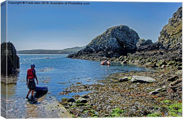  St Justinian, Pembrokeshire, Wales Canvas Print by Frank Irwin