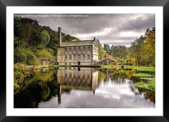  Gibson Mill Framed Mounted Print by Michael Houghton