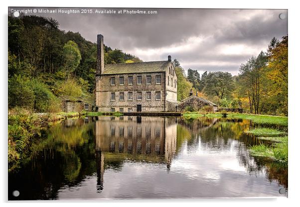  Gibson Mill Acrylic by Michael Houghton
