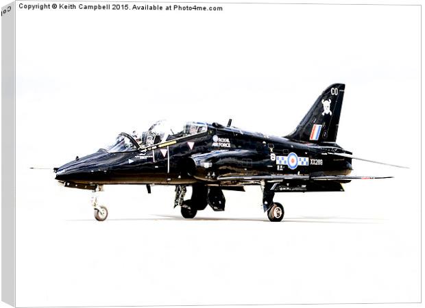  RAF 100 Squadron Hawk T.Mk1 Canvas Print by Keith Campbell