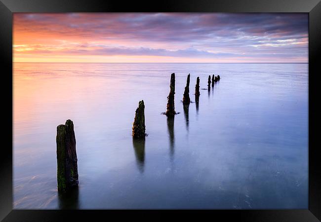  Dawn at Pilmore Framed Print by Graham Daly