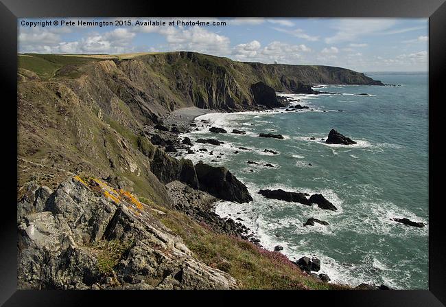  Higher to Lower Sharpnose point Framed Print by Pete Hemington