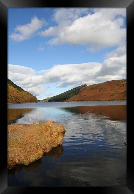 Welsh Reservoir Framed Print by Will Murphy