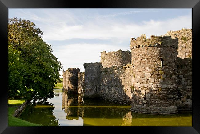  Beaumaris Castle, Anglesey Framed Print by Andy Heap