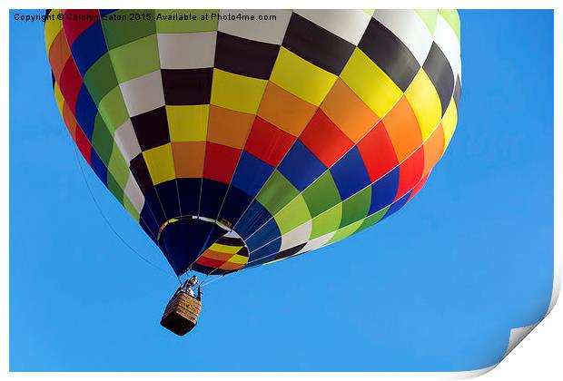  Up, Up and Away Print by Carolyn Eaton