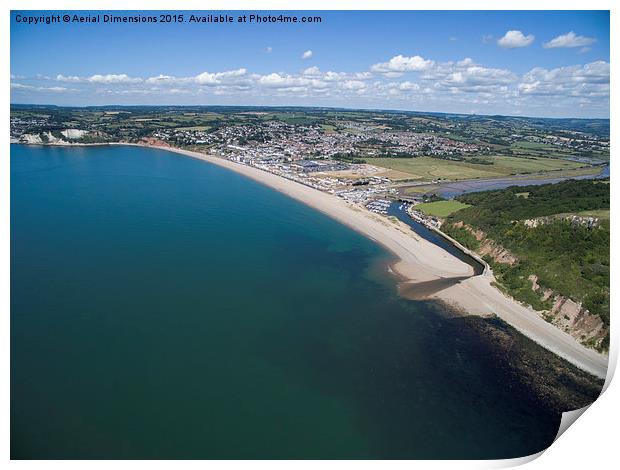  Seaton Print by Aerial Dimensions