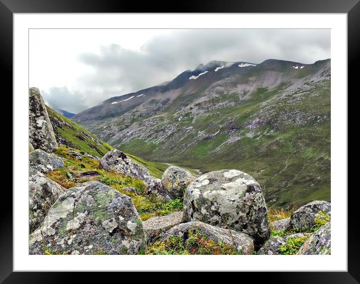   Ben Nevis Framed Mounted Print by Andy Smith