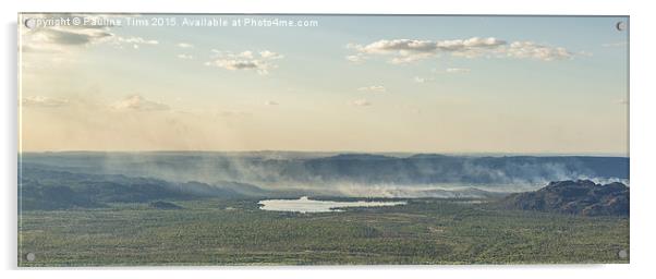 Arnhem Land, Ariel View Acrylic by Pauline Tims