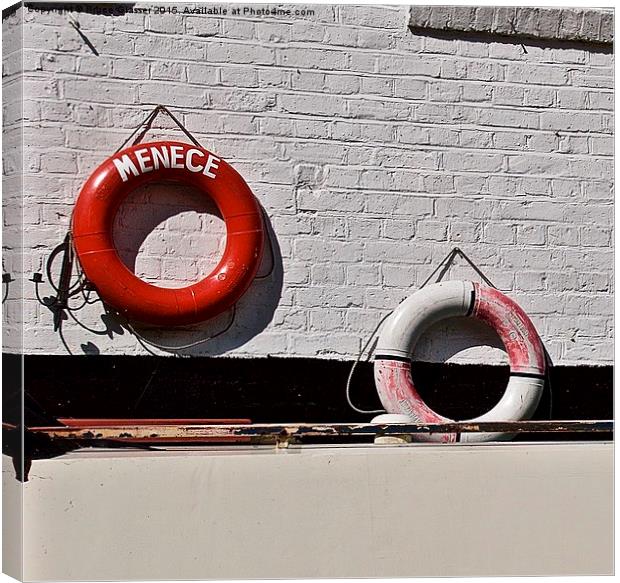  LIFE SAVERS  Canvas Print by Bruce Glasser