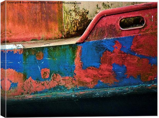  RUST Canvas Print by Bruce Glasser