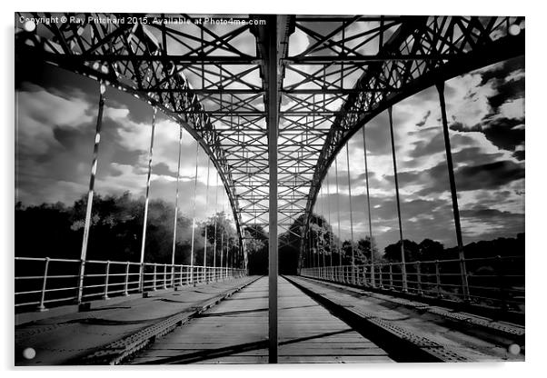   Wylam Railway Bridge Acrylic by Ray Pritchard