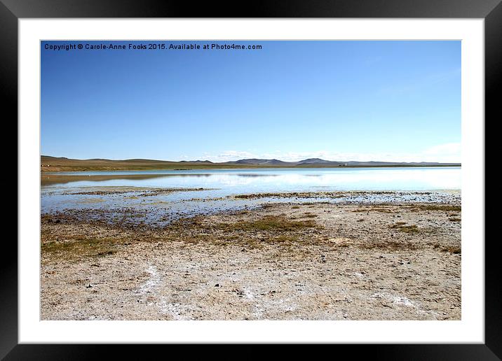  Gun Galuut, Mongolia Framed Mounted Print by Carole-Anne Fooks