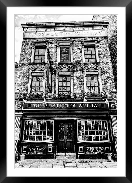 The Prospect Of Whitby Pub London Framed Mounted Print by David Pyatt