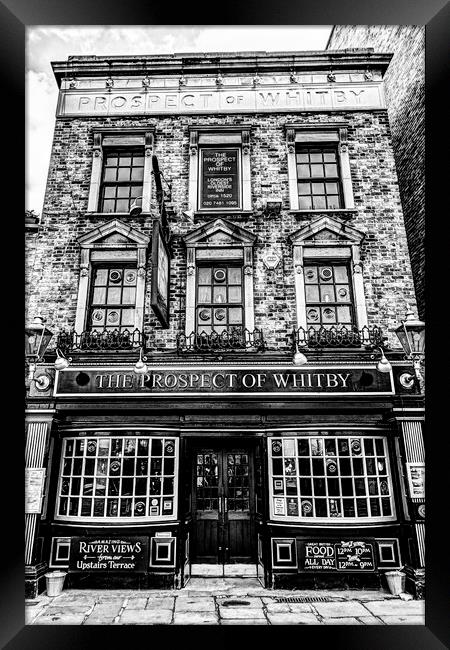 The Prospect Of Whitby Pub London Framed Print by David Pyatt