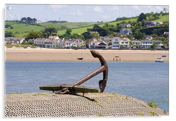 Appledore Anchor Acrylic by Mike Gorton