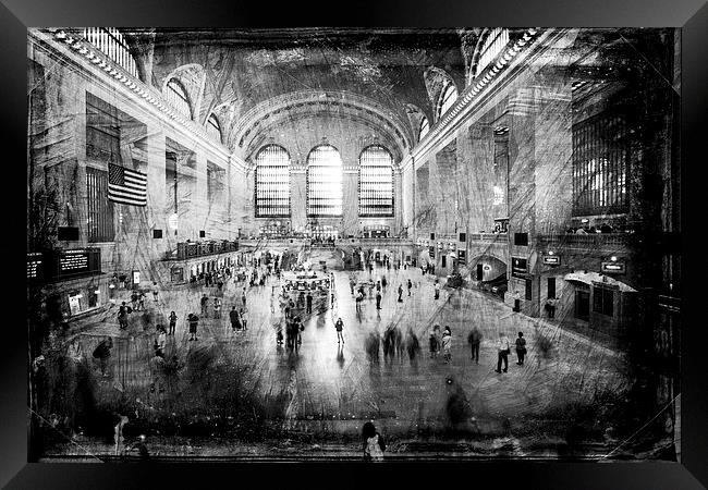  Grand Central Terminal Framed Print by David Hare