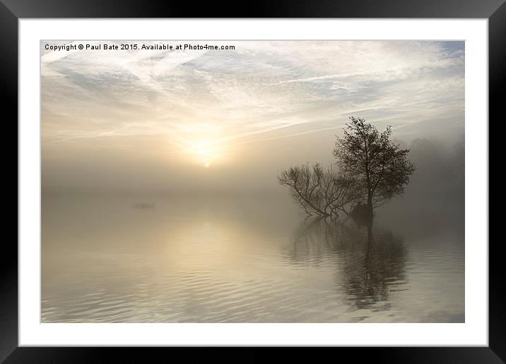  A Winters Morning Framed Mounted Print by Paul Bate