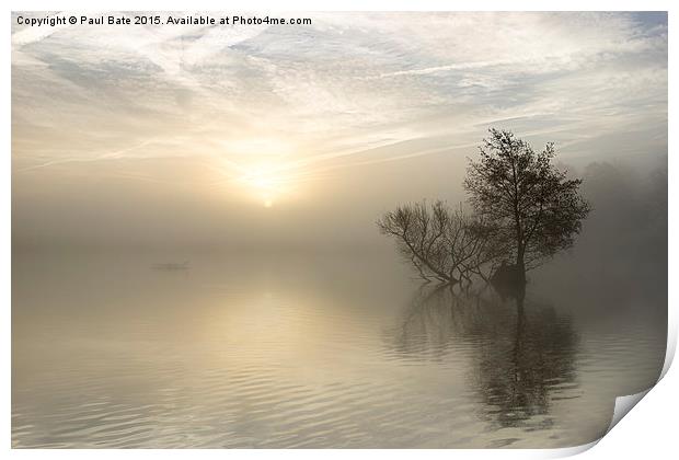  A Winters Morning Print by Paul Bate