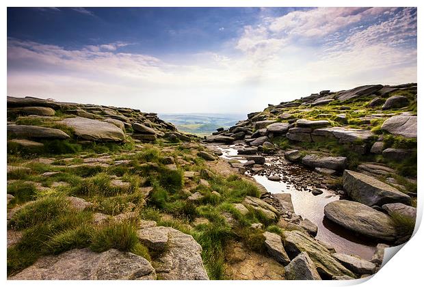 Kinder Downfall  Print by Phil Sproson