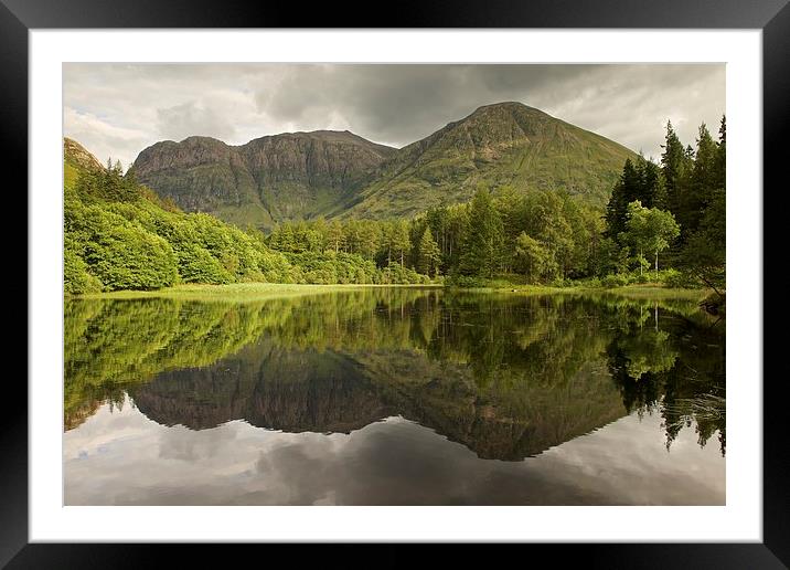  Torren Loch Framed Mounted Print by Stephen Taylor