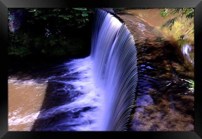  Weir, Lothianbridge, Midlothian Framed Print by Ann McGrath