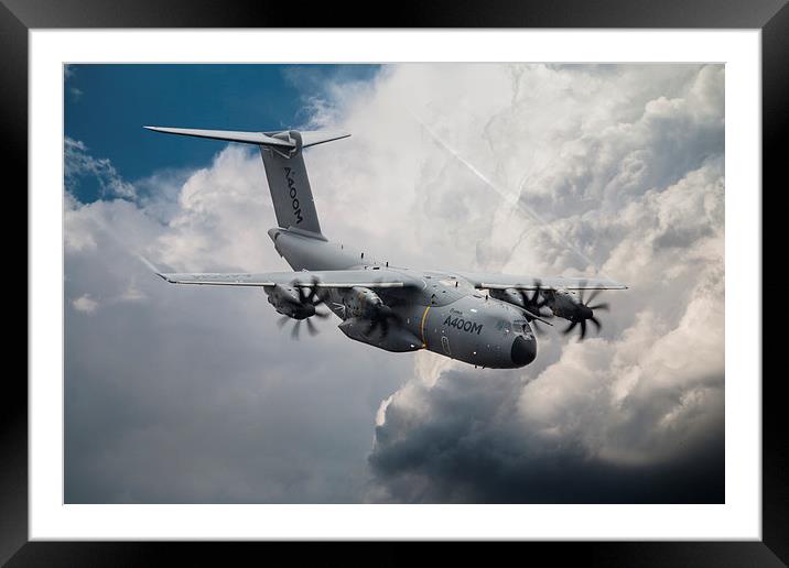 Airborne Grizzy  Framed Mounted Print by J Biggadike