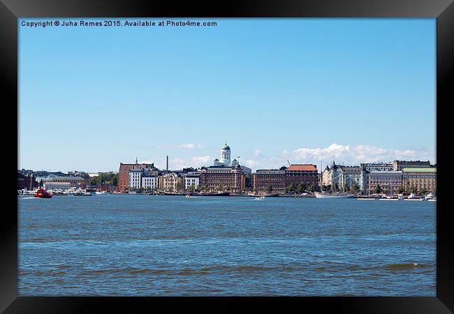 Helsinki Coastline Framed Print by Juha Remes