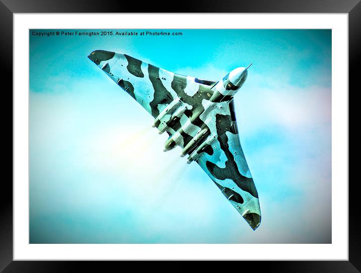  Roar Into The Skies Framed Mounted Print by Peter Farrington