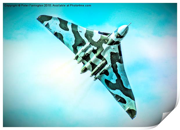  Roar Into The Skies Print by Peter Farrington