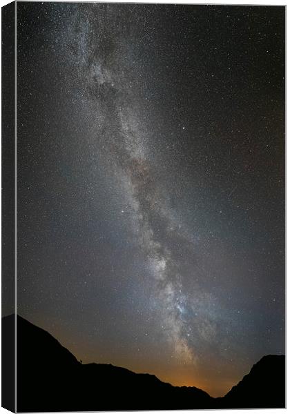The Milky Way - Our Home in Space Canvas Print by Natures' Canvas: Wall Art  & Prints by Andy Astbury