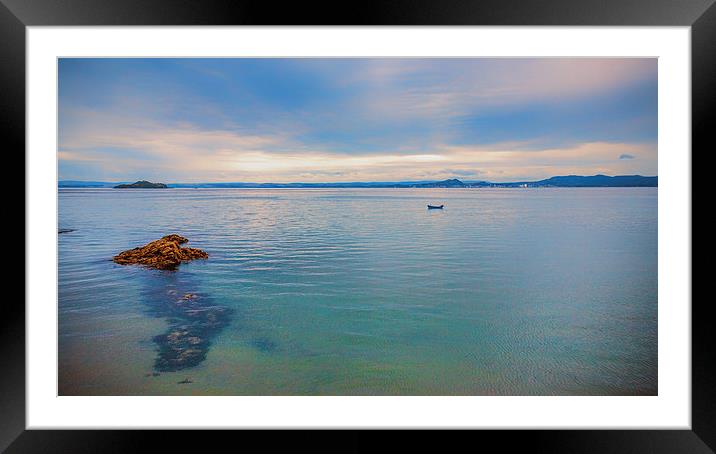  A Blue Afternoon Framed Mounted Print by Douglas McMann