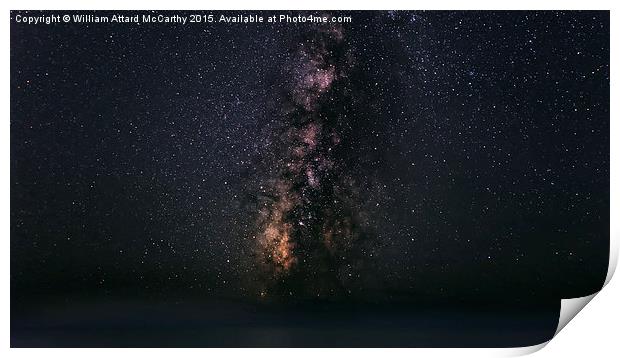 The Magnificent Milky Way Print by William AttardMcCarthy