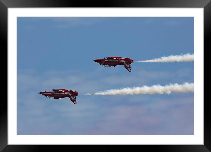 Red Arrows 2015 Display Team Framed Mounted Print by Jennie Franklin