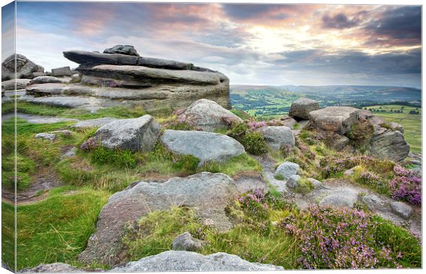  Over Owler Tor  Canvas Print by Phil Sproson