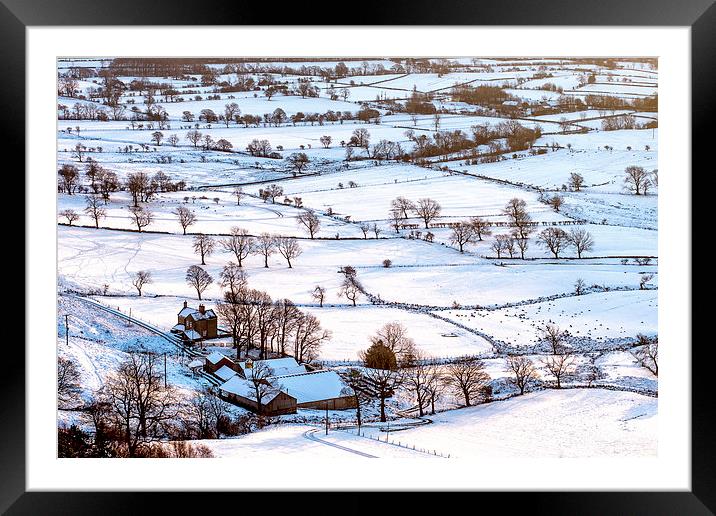  Mam Farm, Hope Valley, Peak District Framed Mounted Print by Phil Sproson