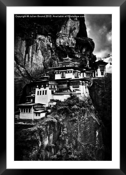   The Taktsang 'Tigers Nest' Monastery, Bhutan Framed Mounted Print by Julian Bound