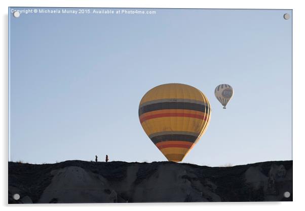  Hot Air Balloons Acrylic by Michaela Murray