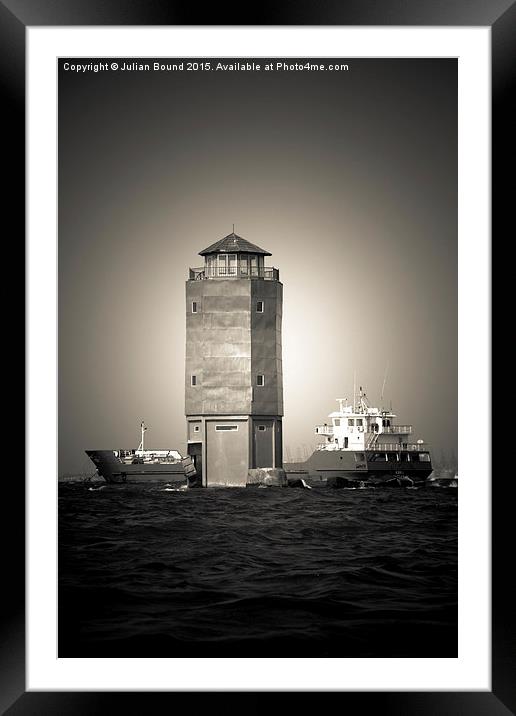 Lighthouse,  Jakarta, Indonesia Framed Mounted Print by Julian Bound