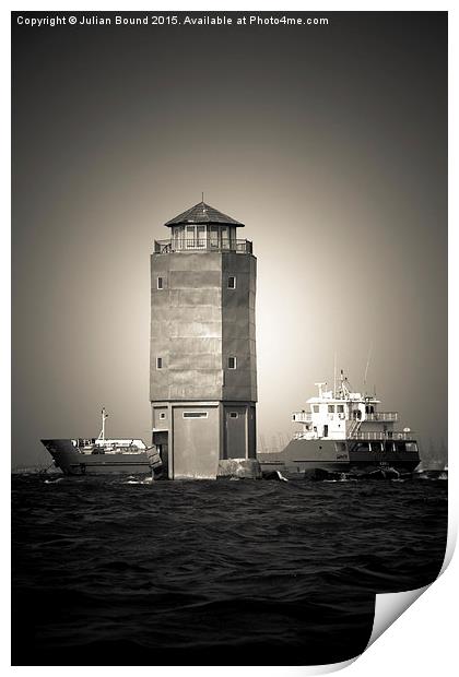 Lighthouse,  Jakarta, Indonesia Print by Julian Bound