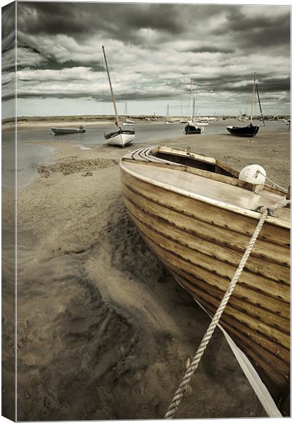 Beached Canvas Print by Stephen Mole