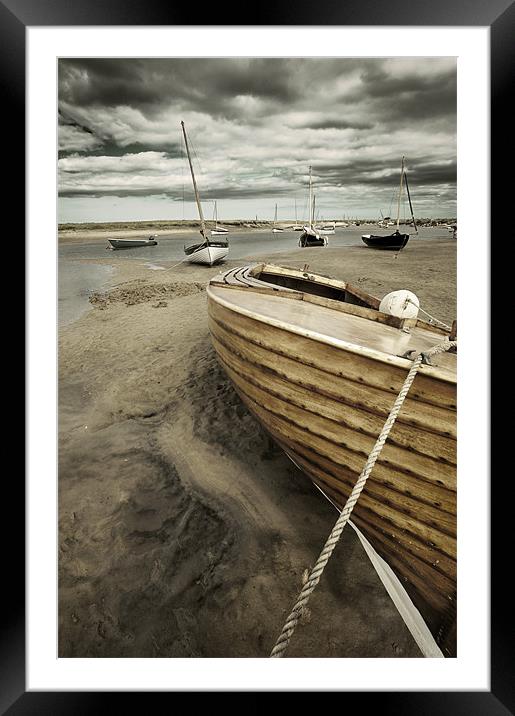 Beached Framed Mounted Print by Stephen Mole