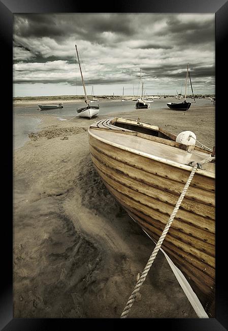 Beached Framed Print by Stephen Mole