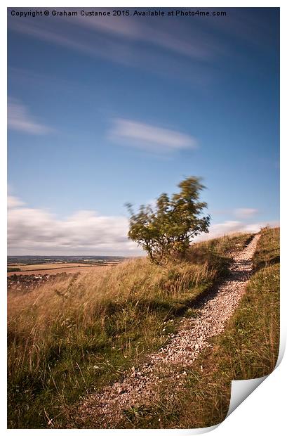  Dunstable Downs Print by Graham Custance