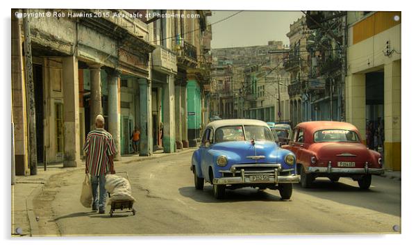  Classic Havana Acrylic by Rob Hawkins